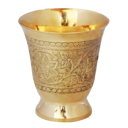 Pure Brass Glass, 140 Ml (ZMAS268 E)
