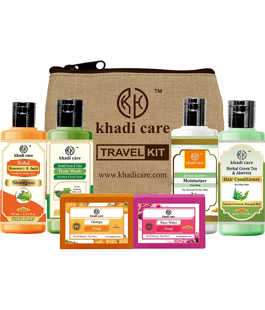 Khadi Care Herbal Travel Kit (270g)