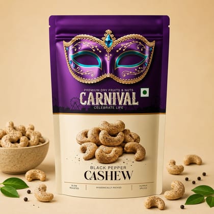 Carnival Black Pepper Cashews