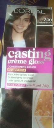 Loreal casting darkest brown 300