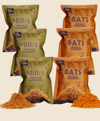 Combo | Millet Namkeen 50g (3) & Oats Namkeen 50g (3)