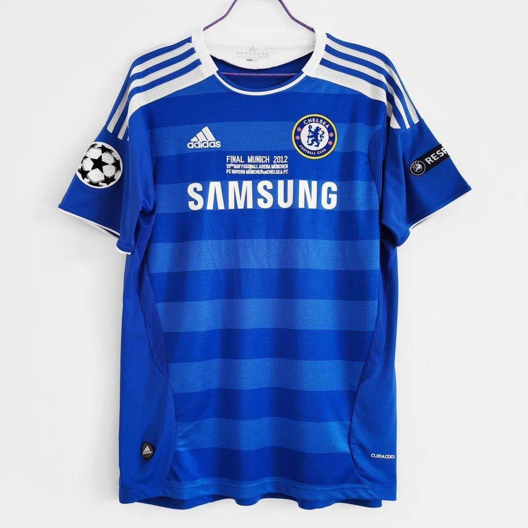 CHEL 2012 Munich Champions League Final Retro Jersey-S