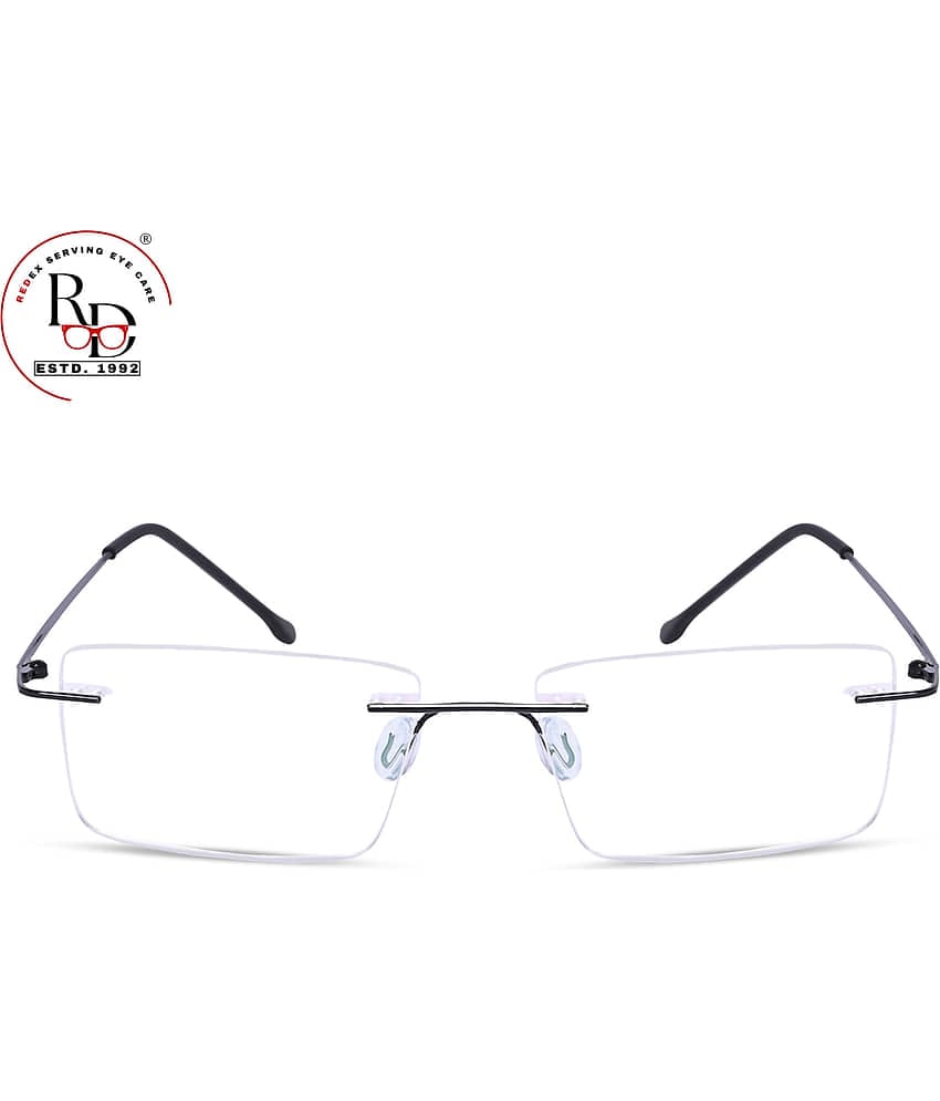 Redex Light Grey Rectangular Eyeglass Frame ( Pack of 1 )