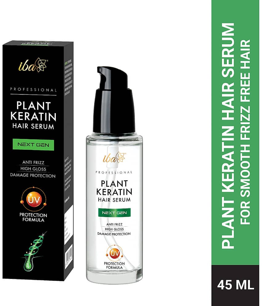 Iba Professional Plant Keratin Next Gen Hair Serum, 45ml, (Pack of 1)