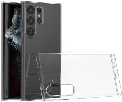 PLUGTECH TPU Ultra Hybrid Clear Camera Protection Back Cover Case for Samsung S23 Ultra