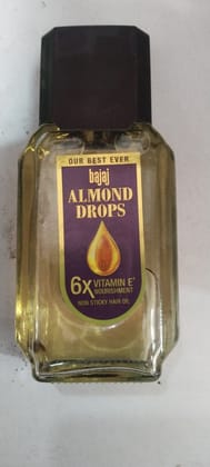 Bajaj Almond Drops Non sticky hair oil 