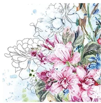 Decoupage Napkin / Tissue papers - 33cm*33cm - GT3001