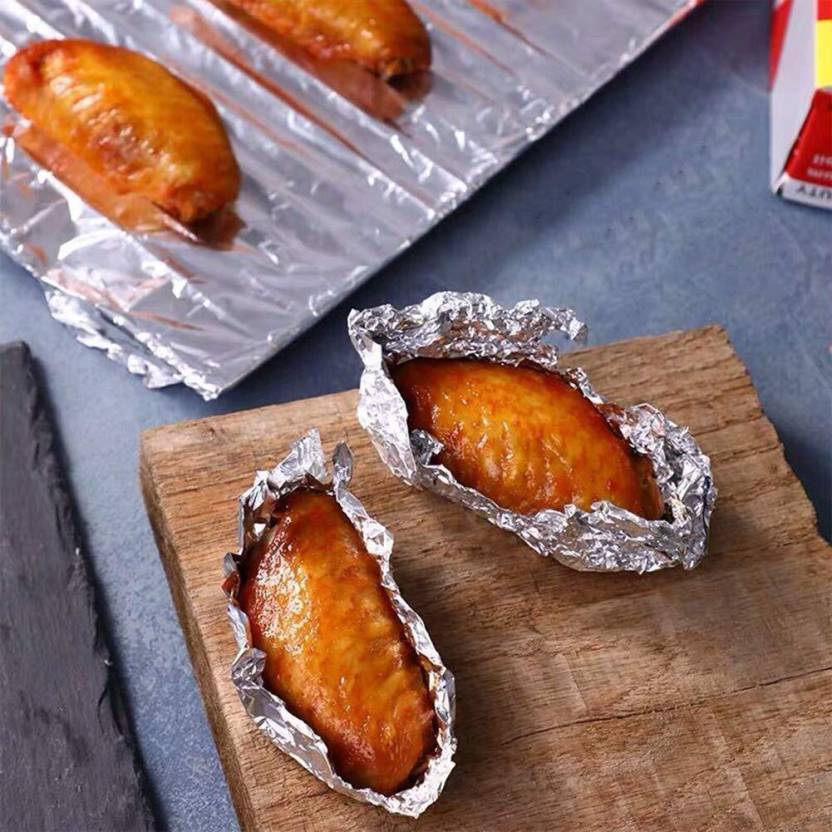 RKG INDUSTRY 100 METER ALUMINIUM FOIL ALUMINIUM FOIL  (101 M)