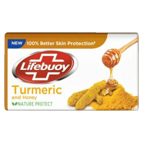 Lifebuoy Bathing Soap Turmeric And Honey 100% Better Skin Protection 125g
