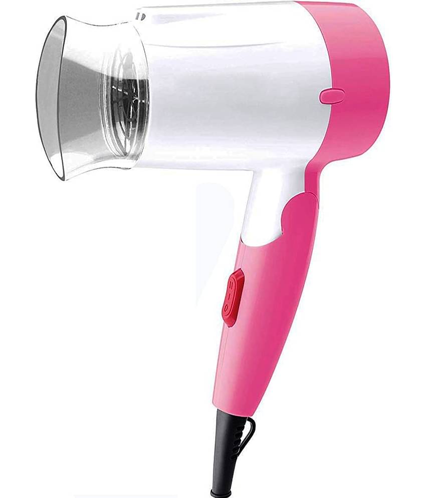 geemy - 1600 Watt Foldable Pink 1600W Hair Dryer