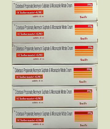 CLOBENATE GM 20 GM ( PACK OF 6) Day Cream 120 gm Pack of 6