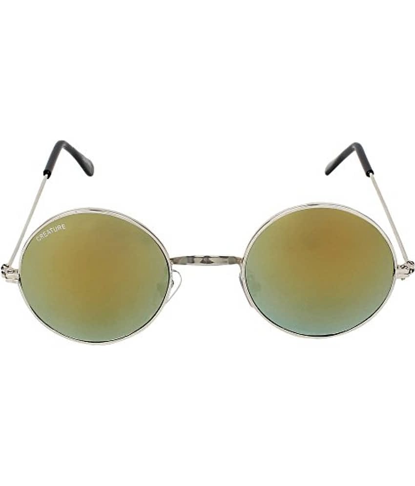Creature - Golden Round Sunglasses Pack of 1