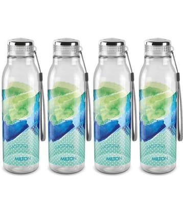 Milton Helix 1000 Pet Water Bottle, Set of 6, 1 Litre Each, Purple