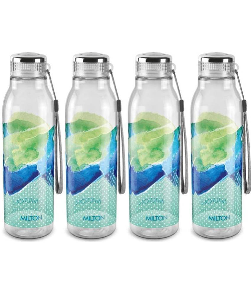 Milton Helix 1000 Pet Water Bottle, Set of 6, 1 Litre Each, Purple