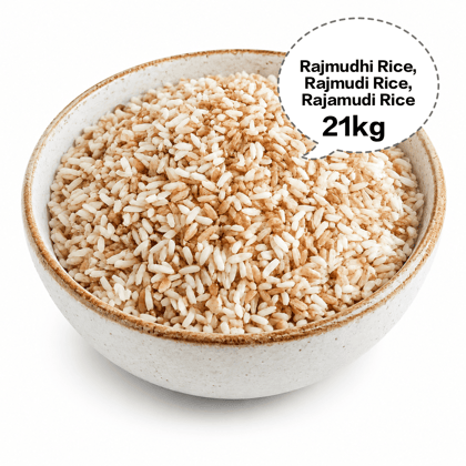 Rajmudhi Rice, Rajmudi Rice, Rajamudi Rice, Traditional Red Rice, Heritage Rice 21kg