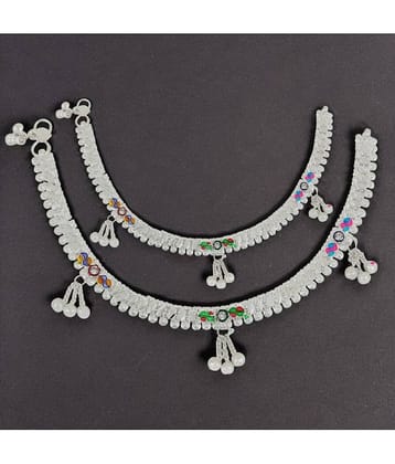 AKLINA Multicolor Anklets ( Pack of 1 )