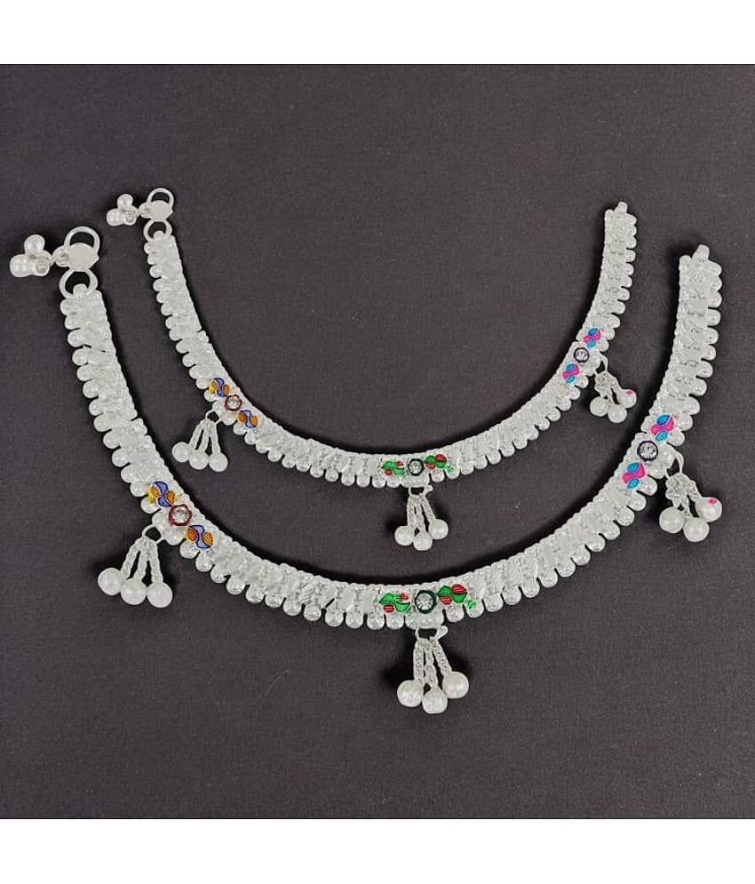 AKLINA Multicolor Anklets ( Pack of 1 )