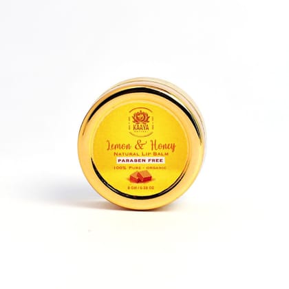 Kaaya Natural Lemon & Honey Lip Balm Kaaya Natural Lemon & Honey Lip Balm
