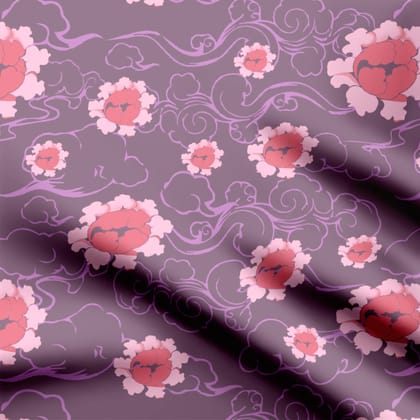 Floral 1.0-Viscose Georgette
