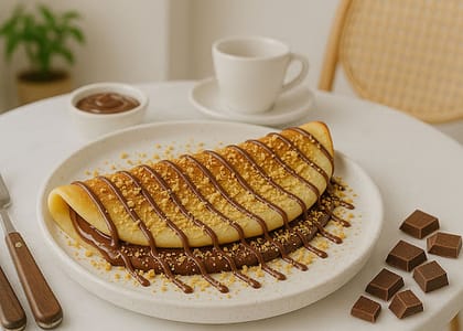 Milk Chocolate Crepe