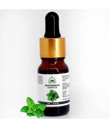 Hillpure Organic - Peppermint Essential Oil 10 mL ( Pack of 1 )