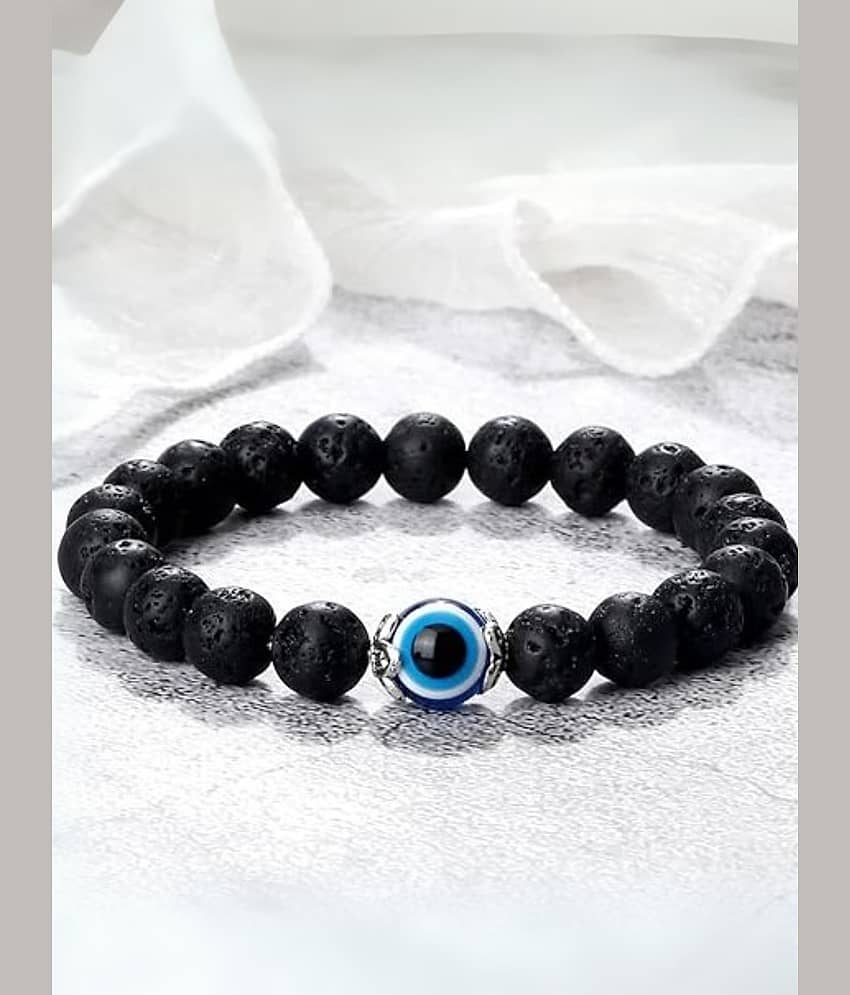 Style Wind Black Bracelet ( Pack of 1 )