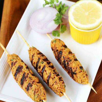 Veg.Seekh Kabab