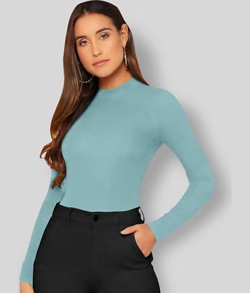 Dream Beauty Fashion Women's Cotton Blend Regular Top ( Green )