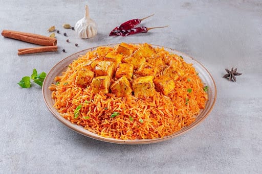 Andhra Paneer Biryani - Serves 2