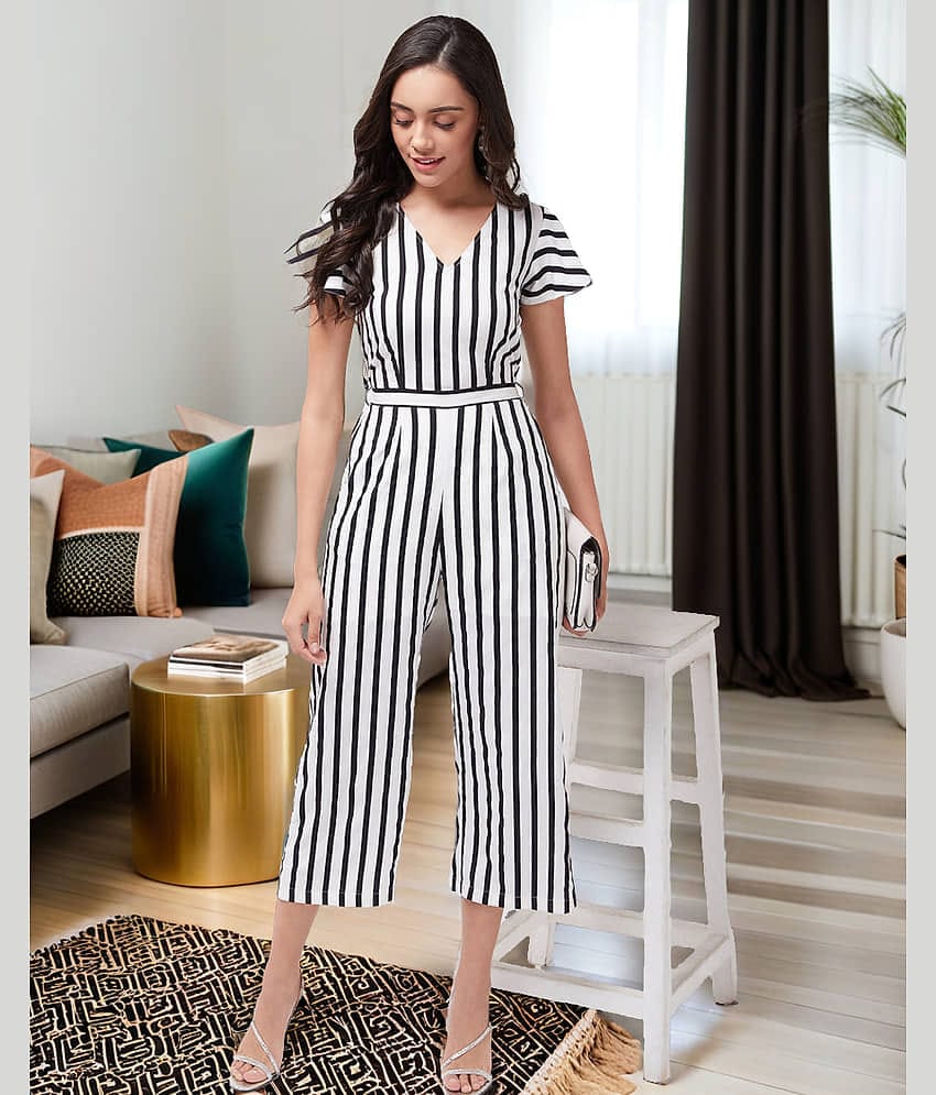 Zima Leto Black Crepe Jumpsuit - Single