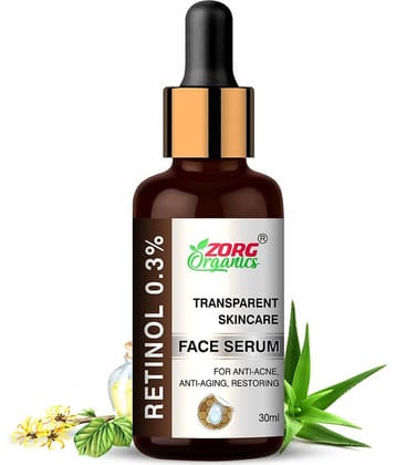 Zorg Organics Face Serum Retinol Daily Care For Combination Skin ( Pack of 1 )
