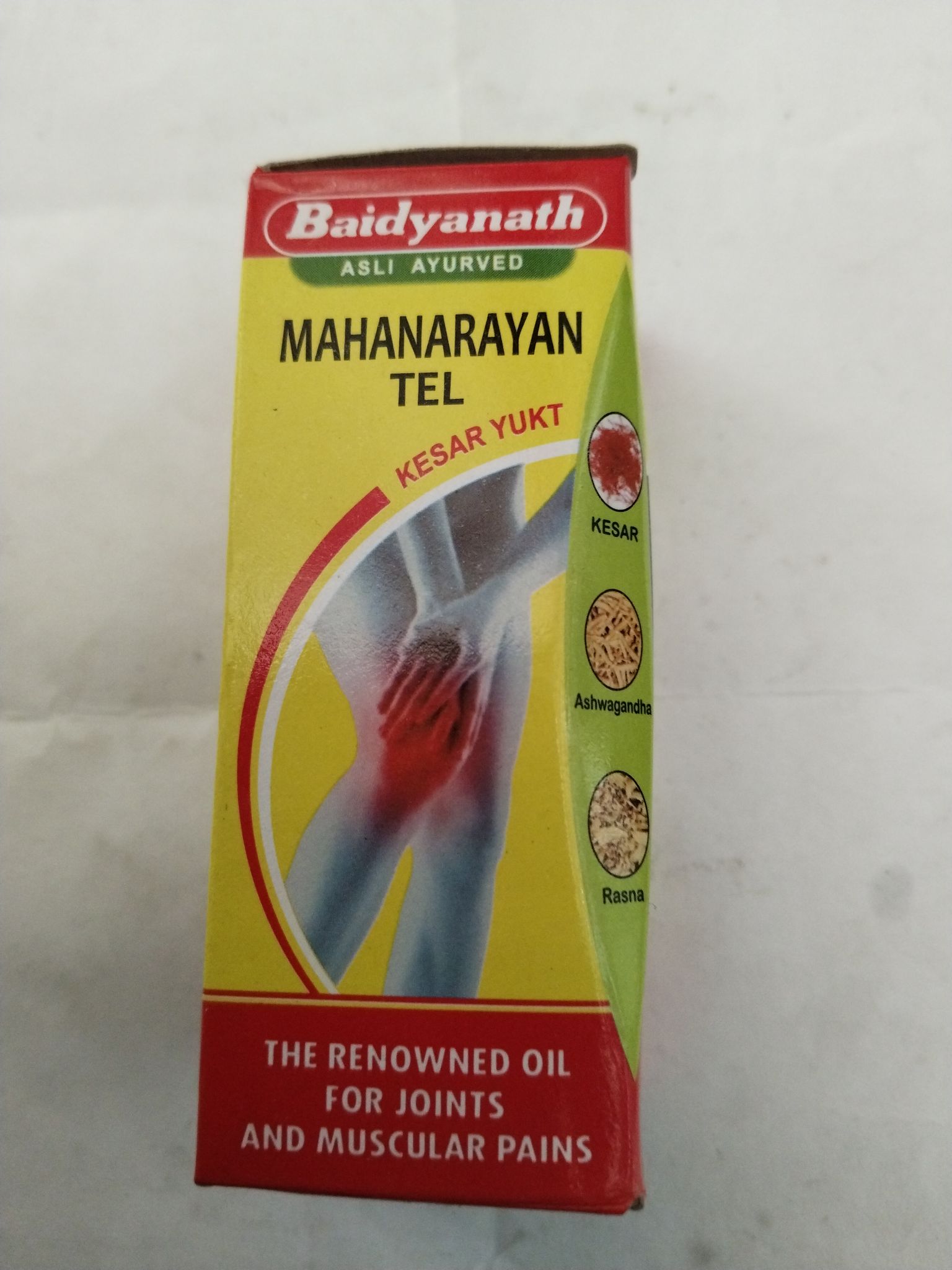 Baidyanath Asli ayurved Mahanarayan Tel Kesar yukt For joints And muscular pains 
