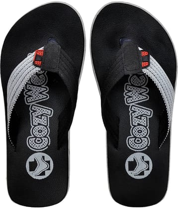Cozy Wear - Black Men's Thong Flip Flop