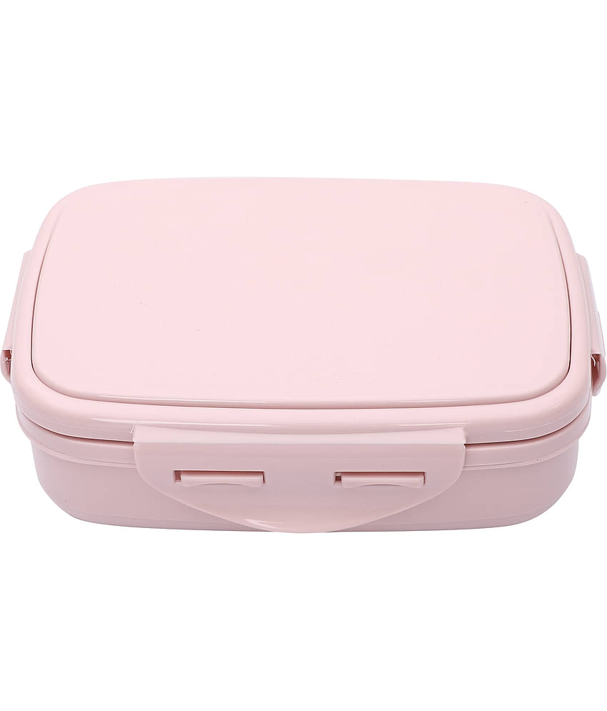Jaypee - Pink Stainless Steel Insulated Lunch Box ( Pack of 1 )