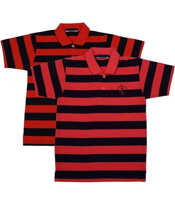 NEUVIN Baby Boys Cotton Polos ( Multi )