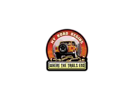 Trails | Sticker