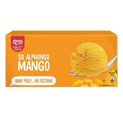 Kwality Walls Creamy Delight Mango Party Pack Carton 700ml Kwality Walls Creamy Delight Mango Party Pack Carton 700ml