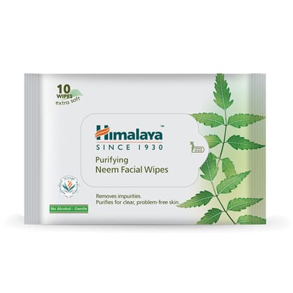 HIMALAYA NEEM WET WIPES NEEM 10pc pack