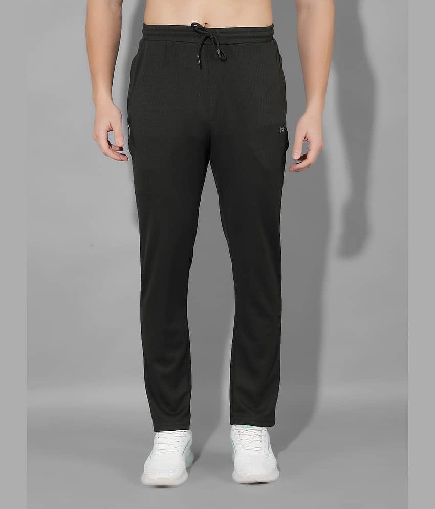 Force NXT Olive Green Polyester Men's Sports Trackpants ( Pack of 1 )