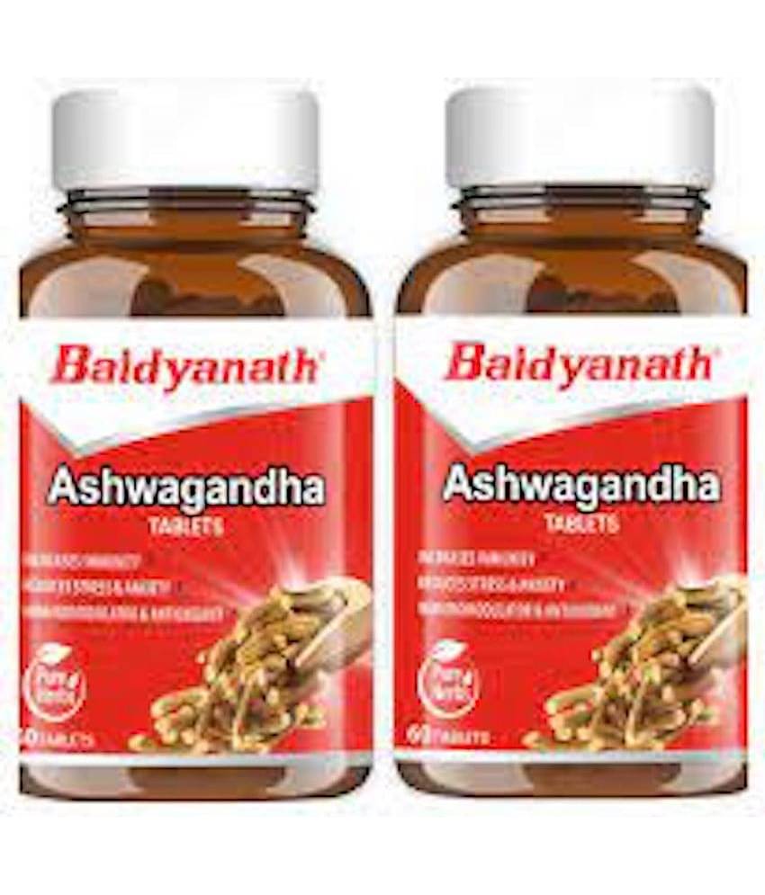 Baidyanath BAIDYANATH ASHWAGANDHA TABLETS  ( PACK OF 4)