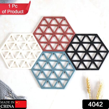 Mat for Cup PVC Tea Coaster Non-Slip Placemat High Temperature Insulation Pad Hollow Pot Mat Bowl with Anti-hot