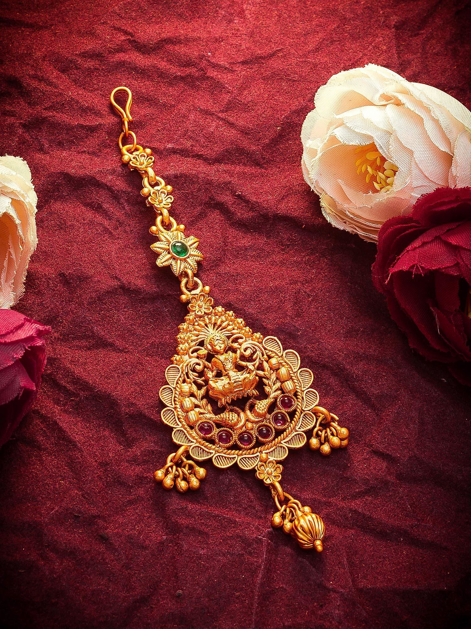 Morison Kundan Stone Mangtikka Radiance in Every Detail