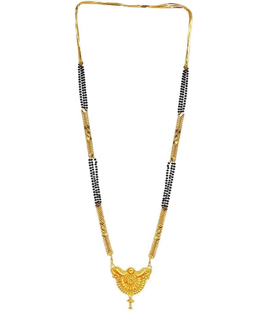 Shankhraj Mall Gold Plated Letest & Designer Mangalsutra For Women-100243