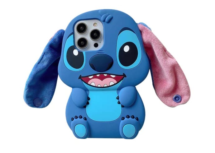 Roxy - Stitch 3D Cartoon Silicone iPhone Case iPhone 14 PRO MAX