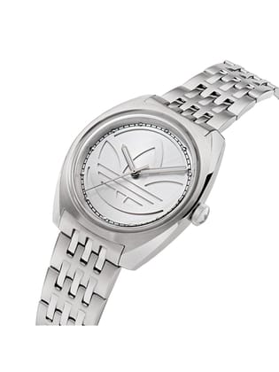 Adidas Originals Silver Dial Unisex Watch - AOFH23011-Silver