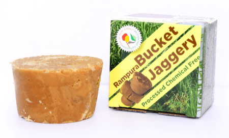 Rampura Chemical Free Jaggery - Bucket - 500 g