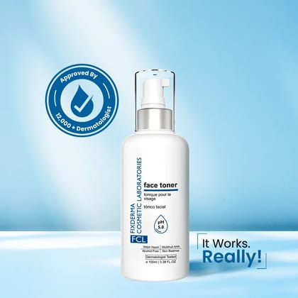 FCL Face Toner for Oily & Acne-Prone Skin – pH-Balancing Formula-100ml