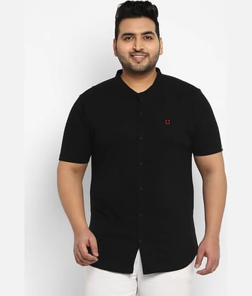 Urbano Plus - Black Cotton Regular Fit Men's Casual Shirt ( Pack of 1 )