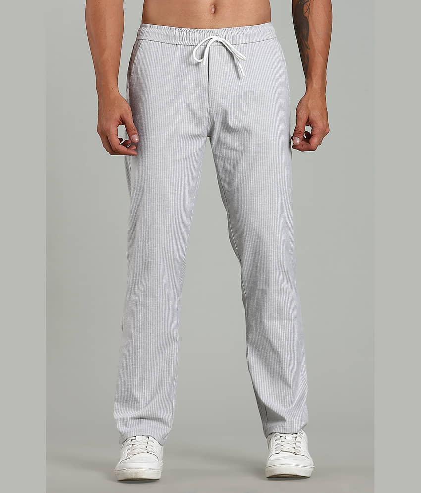 Paul Street Relax Men's Trouser - Grey ( Pack of 1 )