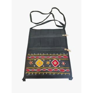 Black Women Sling Bag cotton shoulder sling bag for womens